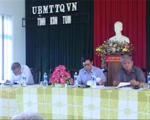 Đoàn ĐBQH itnhr tiếp xúc cử tri phường Nguyễn Trãi, TP. Kon Tum