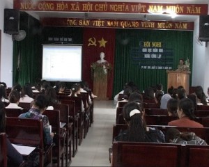 Hội nghị Giaso dục mầm non ngoài công lập ở thành phố Kon Tum