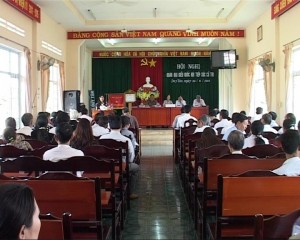 Đoàn ĐBQH tỉnh tiếp xúc cử tri phường Duy Tân