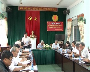 Hội nghị BCH Hội Nạn nhân chất đọc da cam/dioxin tỉnh Kon Tuim