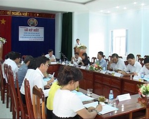 Lễ ký kết chương trình phối hợp giữa Ban Dân vận Tỉnh ủy và Ngân hàng Nhà nước chi nhánh tỉnh Kon Tum