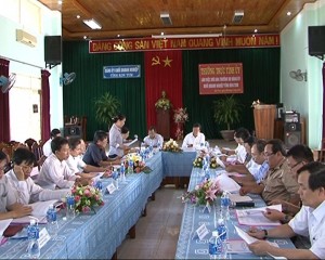 Tỉnh ủy Kon Tum làm việc với Đảng ủy Khối Doanh nghiệp tỉnh
