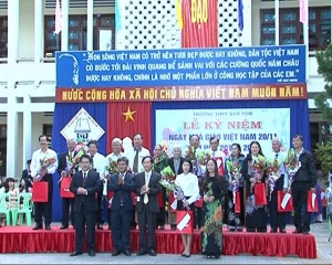 Lễ kỷ niệm Ngày NGVT tại trường THPT Kon Tum