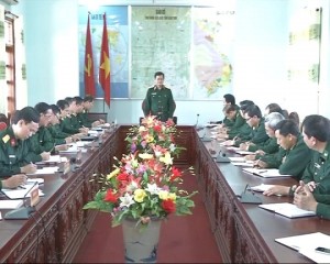 Bộ Quốc phòng làm việc với BĐBP tỉnh Kon Tum