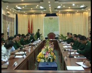 Thượng tướng Nguyễn Thành Cung làm việc với lãnh đạo tỉnh Kon Tum