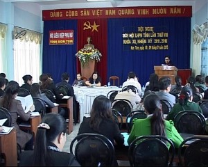 Hội nghị BCH Hội LHPN tỉnh Kon Tum