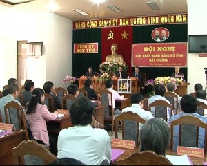 Hội nghị bất thường BCH Đảng bộ tỉnh Kọn Tum