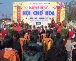 khai mạc Hội chợ hoa Xuân Ất Mùi thành phố Kon Tum