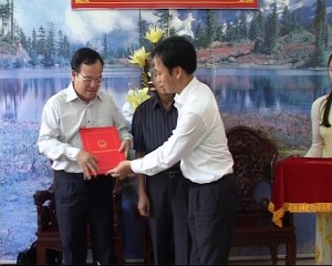 Lãnh đạo Tỉnh ủy Kon Tum trao Quyết định bổ nhiệm cán bộ