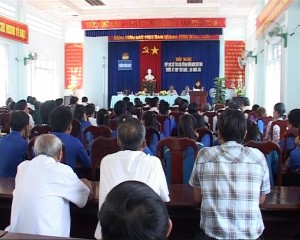 Đoàn ĐBQH tỉnh Kon Tum tiếp xúc cử tri phường Thống Nhất