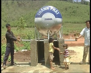 Người dân thôn 8 xã Đăk Pxi đã được sử dụng nước sạch