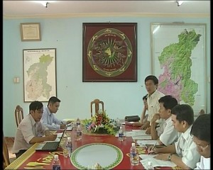 Chi cục Phát triển nông thôn tỉnh Kon Tum làm việc với UBND huyện Đăk Hà