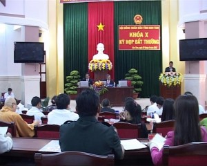 Kỳ họp bất thường HĐND tỉnh Kon Tum