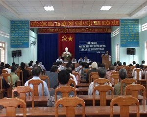 Đoàn ĐBQH tỉnh Kon Tum tiếp xúc cử tri phường Quyết Thắng