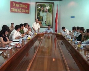 Làm việc giữa lãnh đạo thành phố Kon Tum và huyện Ia H'Drai