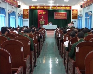 Hội nghị tổng kết nhiệm vụ quốc phòng, quân sự địa phương tỉnh Kon Tum