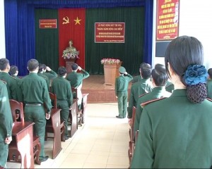 BĐBP Kon Tum phát động thi đua chào mừng Đại hội 