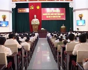 Hội nghị nghiên cứu, quán triệt Nghị quyết Đại hội Đảng bộ tỉnh Kon Tum