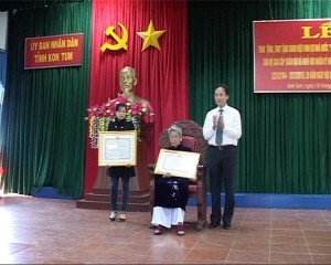 Trao tặng, truy tặng danh hiệu Bà mẹ Việt Nam anh hùng