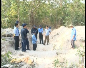 Ban Chỉ đạo 1327 tỉnh Kon Tum thăm Đoioj K53 tỉnh đang làm nhiệm vụ tại Lào