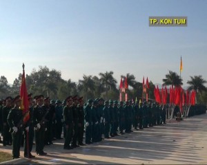 Lễ ra quân huấn luyện LLVT thành phố Kon Tum