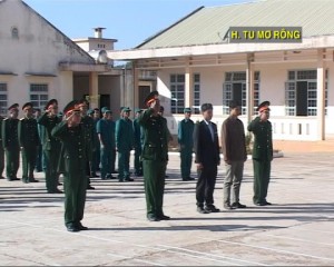 Lễ ra quân huấn luyện LLVT huyện Tu Mơ Rông