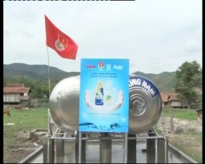 Công trình nước tự chảy làng Kon Măng Tu