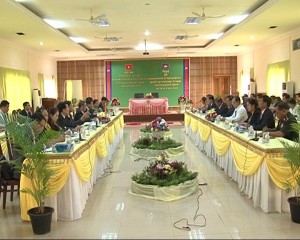 Lãnh đạo tỉnh Kon Tum làm việc với tỉnh Rattanakiri