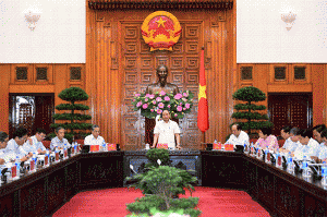 Thủ tướng Nguyễn Xuân Phúc làm việc với lãnh đạo tỉnh Kon Tum