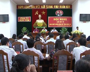 Hội nghị BCH Đảng bộ tỉnh kon Tum lần thứ