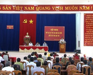 Đoàn ĐBQH tỉnh Kon Tum tiếp xúc cử tri huyện Kon Rẫy