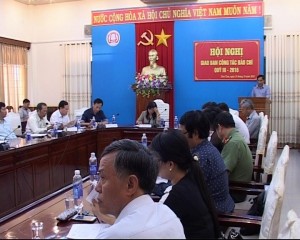 Hội nghị trực tuyến giao ban công tác báo chí tỉnh Kon Tum