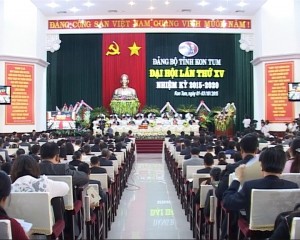 Đại hội Đảng bộ tỉnh Kon Tum lần thứ XV