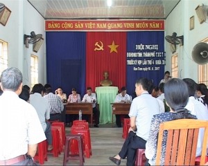 Hội nghị tiếp xúc cử tri phường Thắng Lợi
