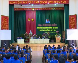 DAI HOI DOAN THANH NIEN CONG SAN HO CHI MINH HUYEN KON PLONG LAN THU XVII, NHIEM KY 2017-2022