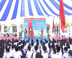 Khai giảng năm học mới tại huyện Ia'Drai