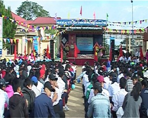Khai giảng năm học mới tại huyện Kon Plông