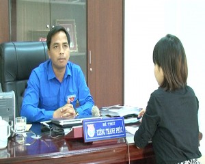 Anh Xiêng Thanh Phúc trả lời phỏng vấn của PV