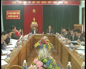 Hội nghị triển khai xây dựng NTM NĂM 2018 huyện Đăk Hà