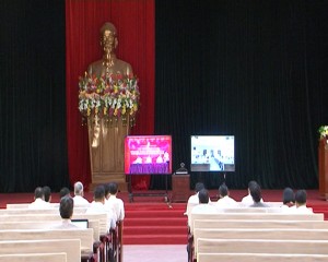 Hội nghị trực tuyến tại  điểm cầu tỉnh Kon Tum