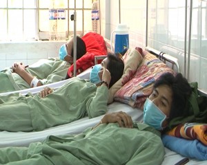 Bệnh nhân bạch hầu điều trị tại BVĐK tỉnh Kon Tum
