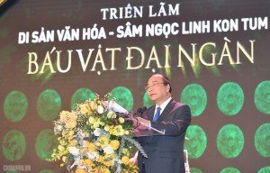 Thủ tướng Nguyễn Xuân Phúc phát biểu tại triển lãm
