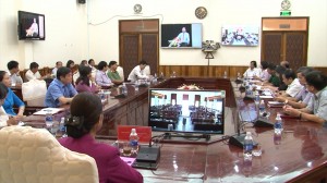 Hội nghị trực tuyến tại điểm cầu tỉnh Kon Tum 