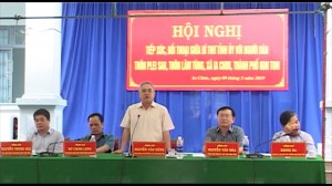 Bí thư Tỉnh ủy Kon Tum Nguyễn Văn Hùng tiếp xúc, đối thoại với người dân thôn Plei Sar và Lâm Tùng
